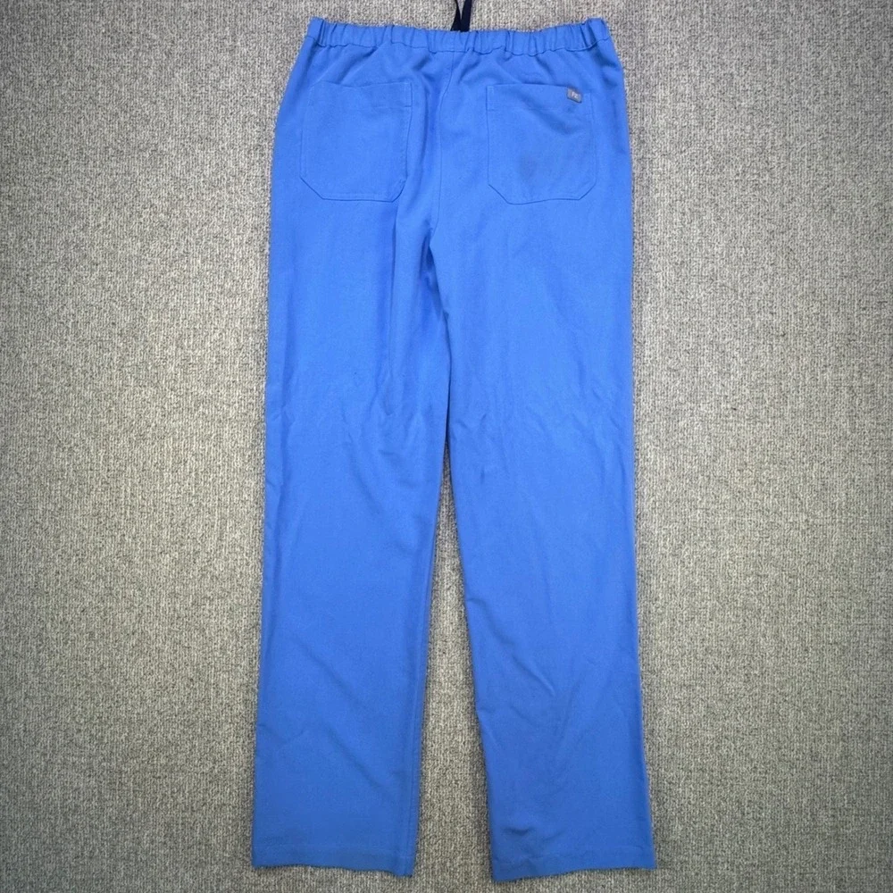 FIGS Pisco‎ Scrub Pants Mens Large Tall Blue FIONx Medical Scrubs FM4500T